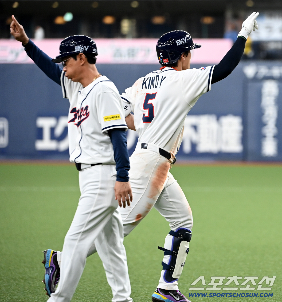 [포토] 오랜만에 보는 김도영의 홈런 세리머니