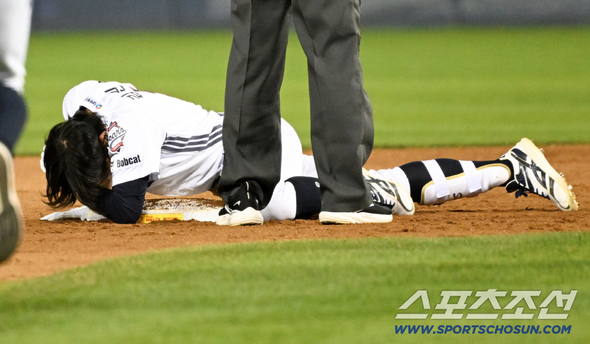 [포토] 김민석, 통증 호소