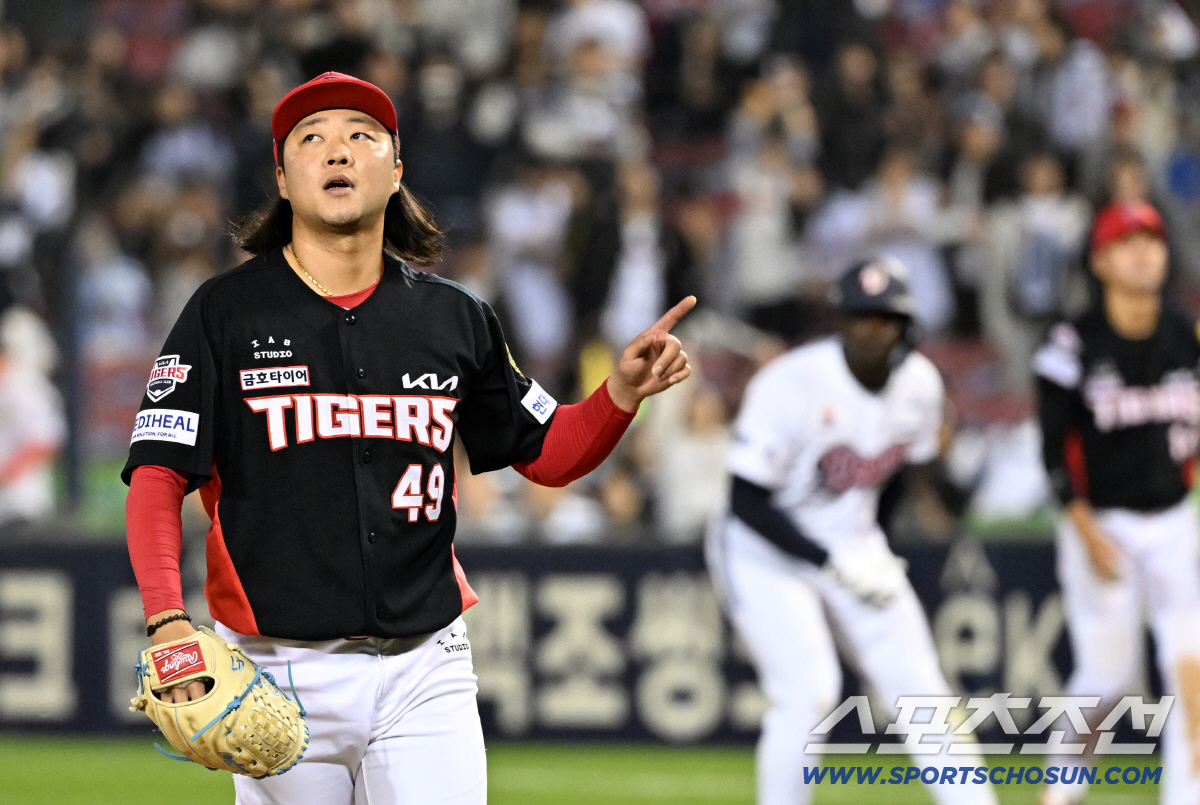 [포토] KIA 김범수, 8연승 완성